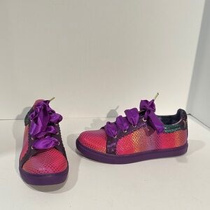 Rare Irregular Choice Sparkly Unicorn Sneakers